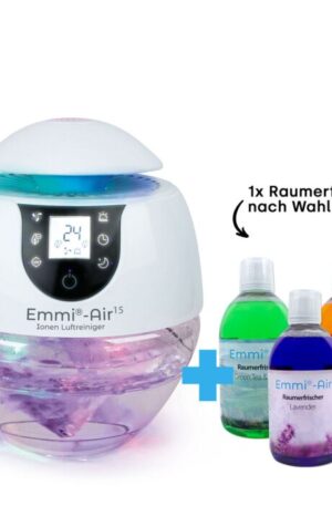 Emmi-Air ionische luchtreiniger + 1x parfum inbegrepen