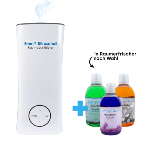 EMMI ULTRASONE RUIMTEDESINFECTOR+VERFRISSER