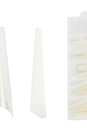 Emmi-Nail Coffin Tipbox naturel, 100 stuks