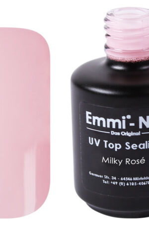 Emmi-Nail UV/LED-Top Sealing Milky Rosé, 15 ml
