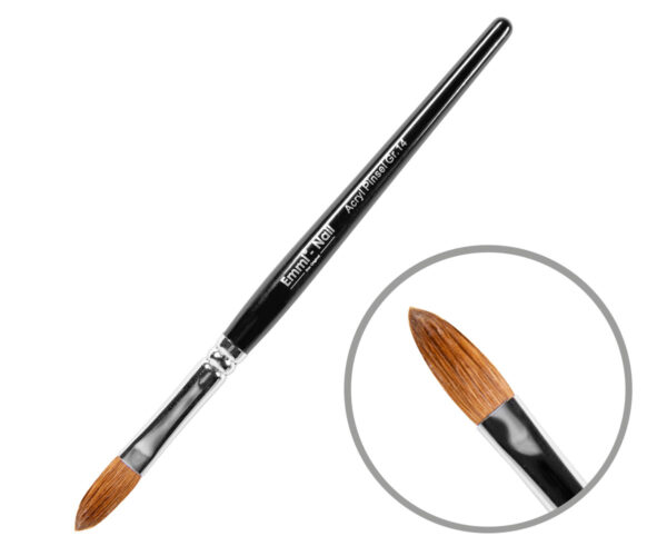 Emmi-Nail Acryl Penseel gr 14 100% Kolinksy