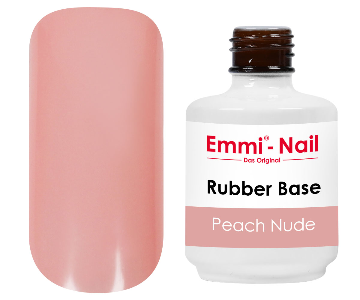 Emmi-Nail Rubber Base Peach Nude, 15 ml BIAB