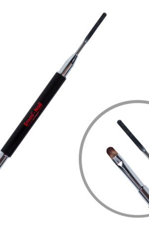 Emmi-Nail 2-1 gel Acryl Gel Penseel met spatel