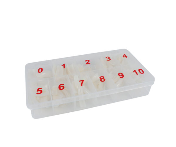 Emmi-Nail Tipbox Naturel, 500 stuks