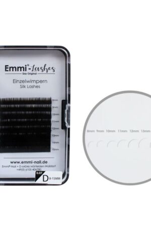 EMMI®-LASHES ZIJDEN WIMPERS MIXBOX 8-15MM D-CURL 0,07MM