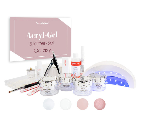Emmi-Nail Acryl-Poly Gel Starter-Set Galaxy Pearl