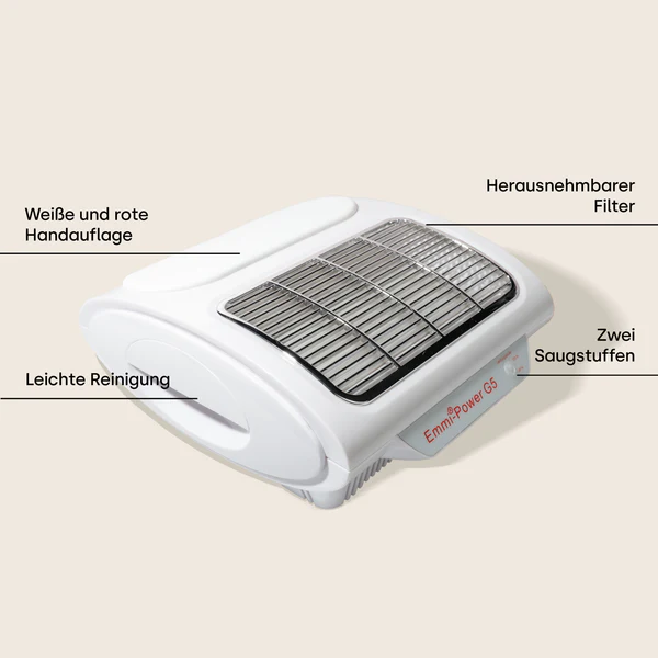 Emmi-Nail Emmi Power G5 – nagelstofafzuiging