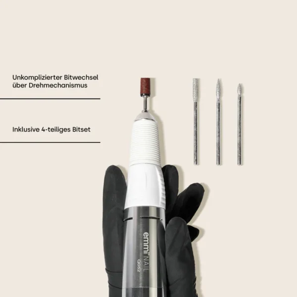 Emmi-Nail Quick 3 Plus – nagelfrees 25.000 rpm